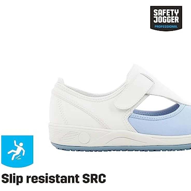 Safety Jogger CAMILLE, veganer Sicherheitsschuh aus Lycra mit SR-Rutschfestigkeit und ESD-Schutz, Größe EU 35-42 – Bild 4