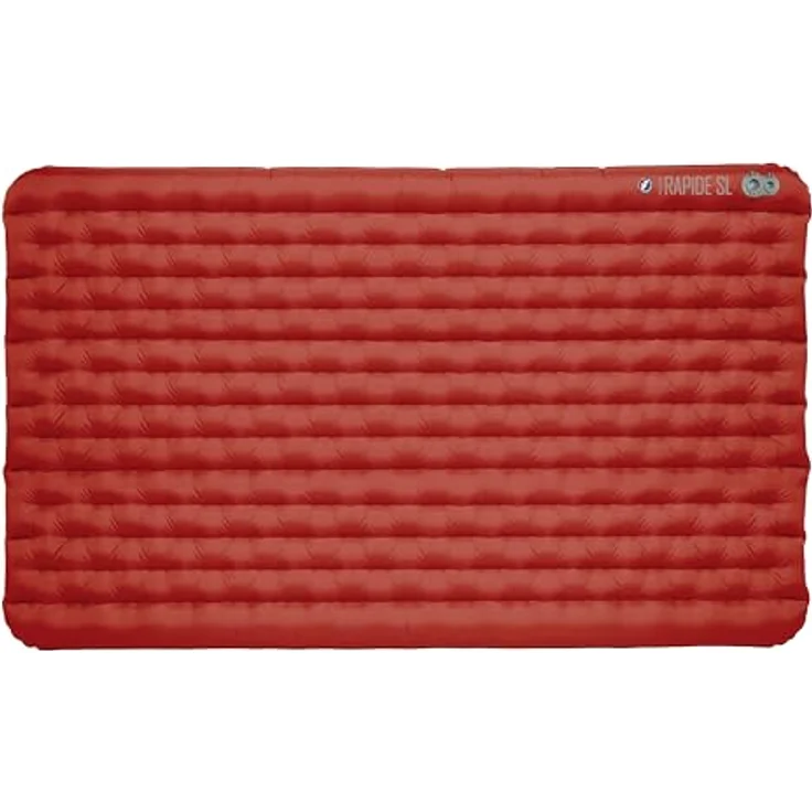 Big Agnes PRSLIDW24 Schlafunterlage, isolierte 3-Jahreszeiten-Luftkammer-Isomatte, orange, R-Wert 4,8, 1,08 kg – Bild 1