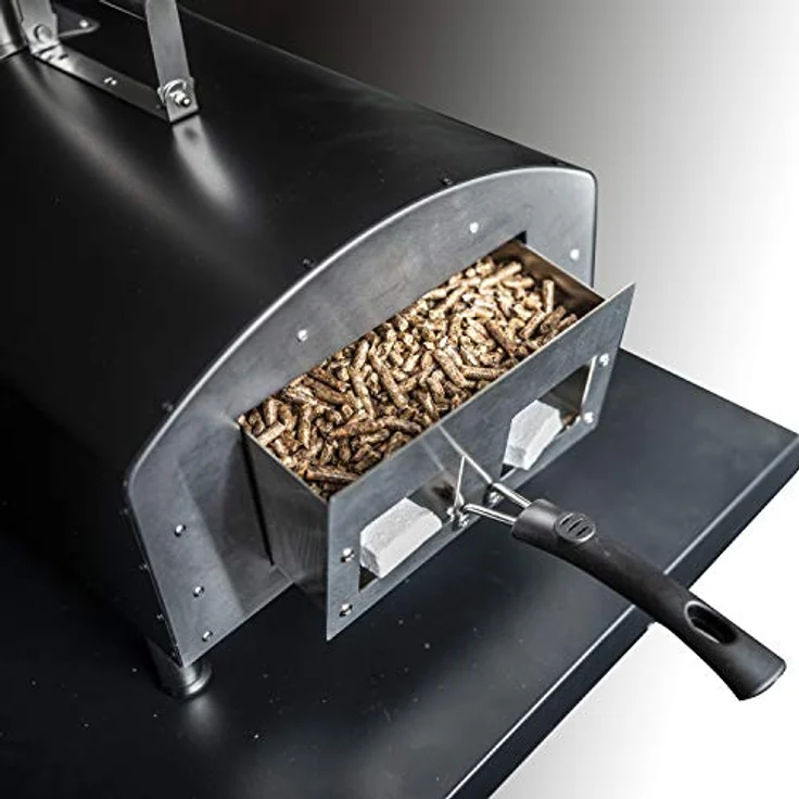 Pellet-Pizzaofen inkl. Pizzastein – Bild 3