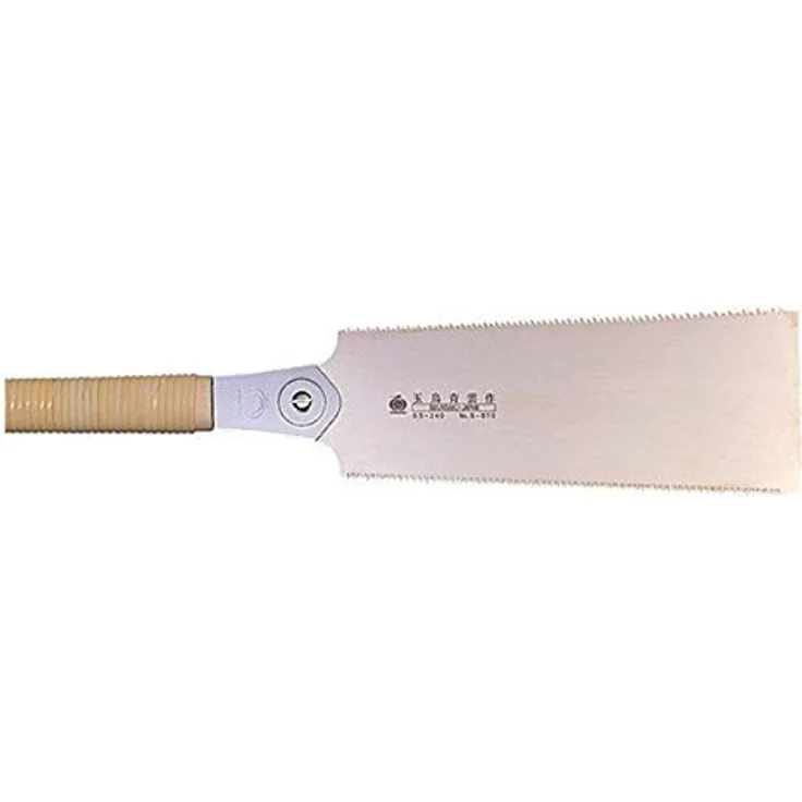 FAMEX Gyokucho 610 Ryoba Japansäge 240mm, Zugsäge für feine Längs- und Querschnitte, Made in Japan