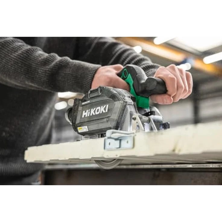 Hikoki Handkreissäge, Akku-Metallhandsäge mit 36 V bürstenlosem Motor, Kickback Protection und Silent-Funktion – Bild 5