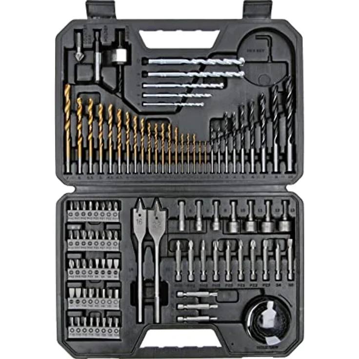 Bosch Accessories Professional 103tlg. Bohrer- und Bit Set Titanium Box (für Holz, Stein und Metall) – Bild 2