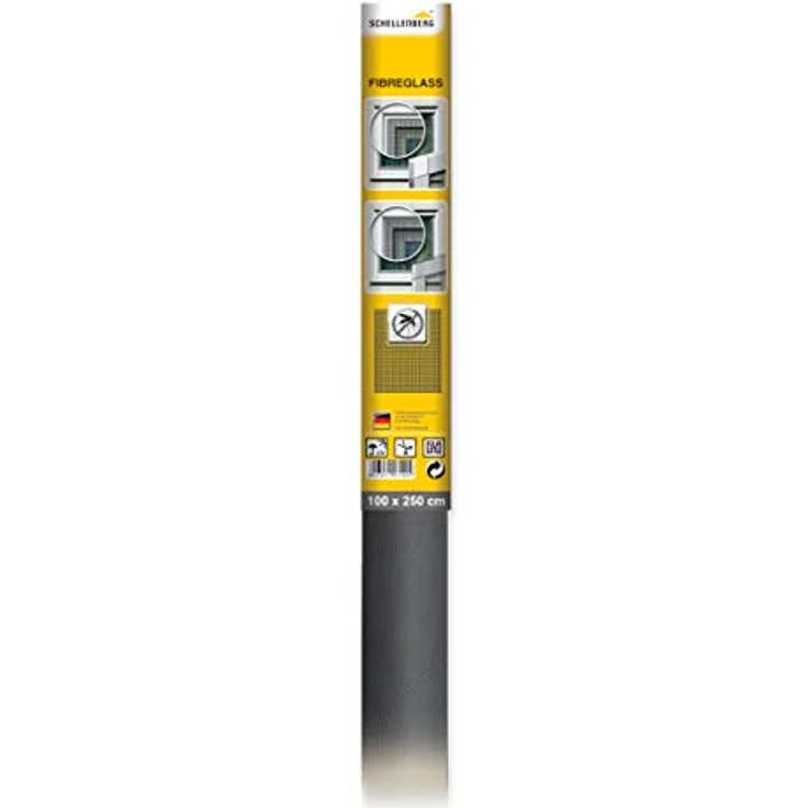 Schellenberg Insektenschutz Gitter Minirolle 100 x 250 cm, anthrazit – Bild 7