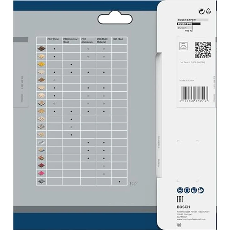 Bosch Professional Kreissägeblatt Optiline Wood (für Holz, 150 x 20 x 2,4 mm, 12 Zähne, Zubehör Kreissäge) – Bild 4