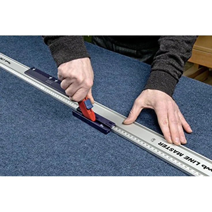 kwb LINE MASTER Messerführung ? Führungsschiene für Cutter und Teppich-Messer – Bild 3