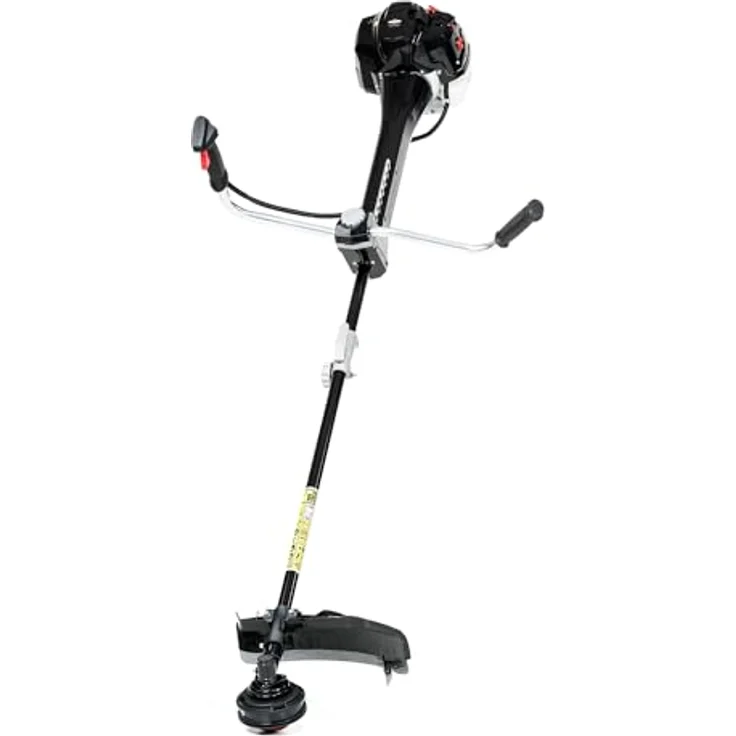 NAX POWER PRODUCTS 800B Motor 51,7 cm3 1,35kW Antivibrationssystem Briggs & Stratton Lizenzware Benzin-Sense Freischneider Rasentrimmer, Schwarz – Bild 2