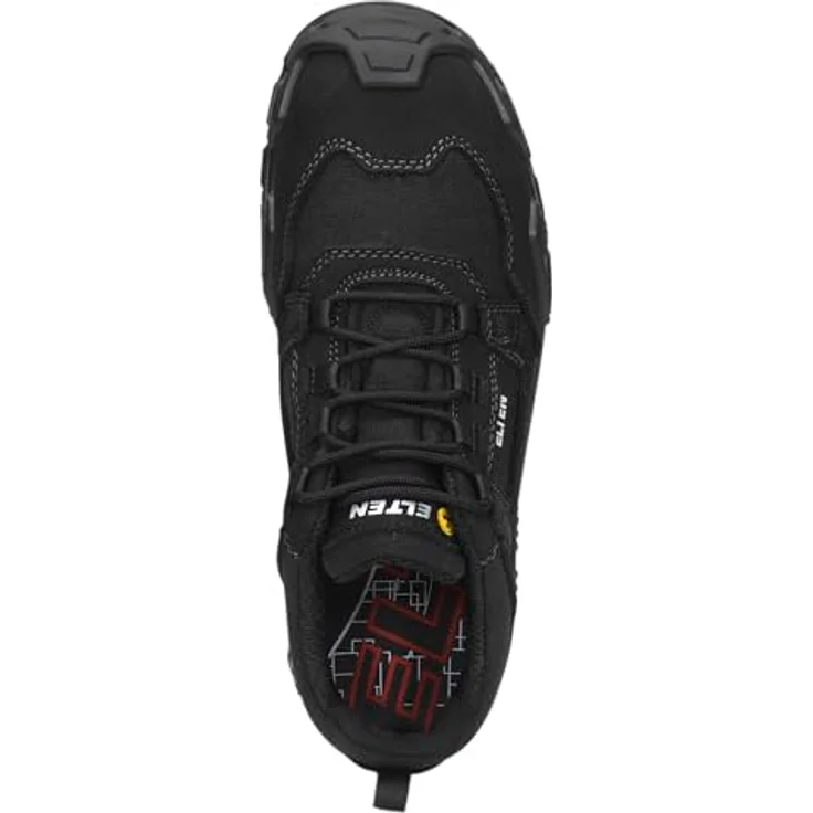 ELTEN MIKE black Low ESD S3S Sicherheitsschuh, hydrophobierte Mikrofaser, atmungsaktives Textilfutter, PU/PU Sohle CROSSWORKER – Bild 5