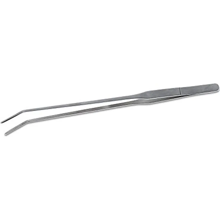Dupla 80016 Scaping Tool Edelstahlpinzette, Gebogen, 270 x 4 mm