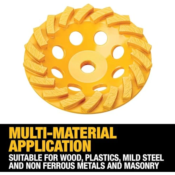 Dewalt dw4772t 4-Zoll XP Turbo Diamant-Schleiftopf – Bild 3