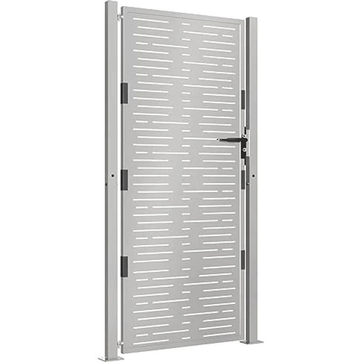 vidaXL Gartentor aus Cortenstahl, 105 x 180 cm, Rostig – Bild 4