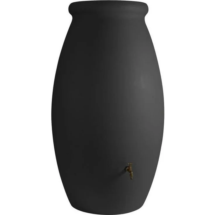 Belli Regentonne, Rotationsgeformter Wasserauffangbehälter, 1000 l, Anthrazit