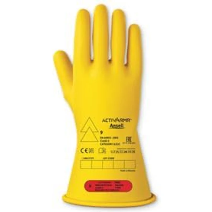 Ansell ActivArmr® RIG011Y, Elektrikerschutzhandschuh mit Lichtbogenüberschlagschutz, Gr. 11, gelb – Bild 2