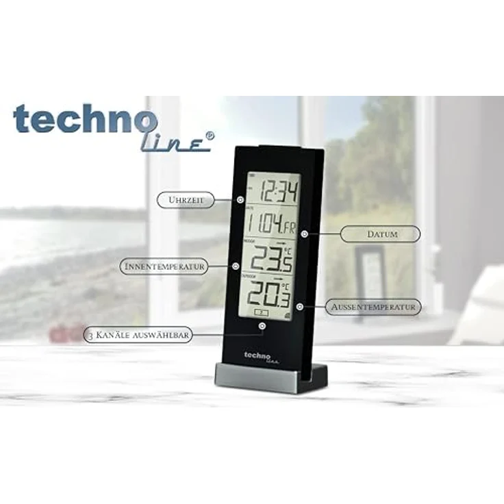 Technoline WS 9767, Temperaturstation für präzise Temperaturmessung – Bild 6