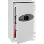 Phoenix Feuerschutztresor Fire Fighter FS0444F, 120 Minuten Feuerschutz, 60 Minuten Brandschutz, Weiß