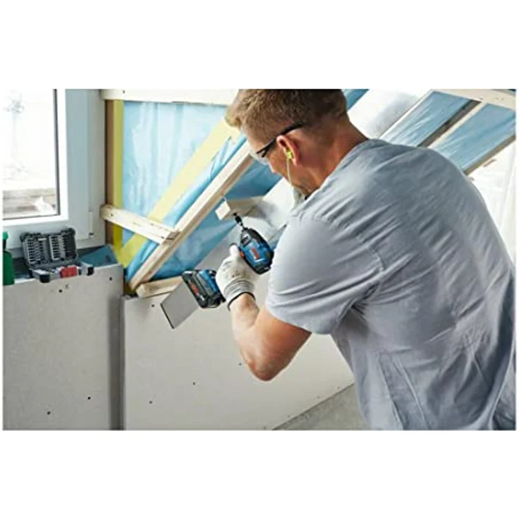 Bosch Akku-Drehschlagschrauber GDR 18V-210 C: 2x Akku ProCORE18V 4.0Ah, L-BOXX – Bild 4