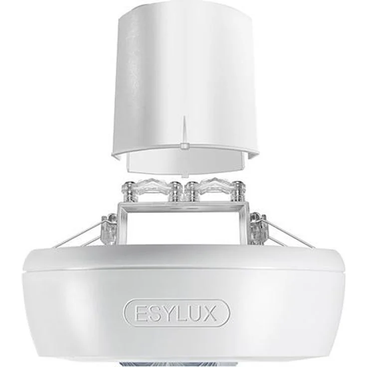 Esylux Loftbeweglosesensor MD 360/8 Basic FM, Bewegungsmelder mit 360° Erfassungsbereich und 8 m Reichweite, Aufputzgerät für Deckenmontage