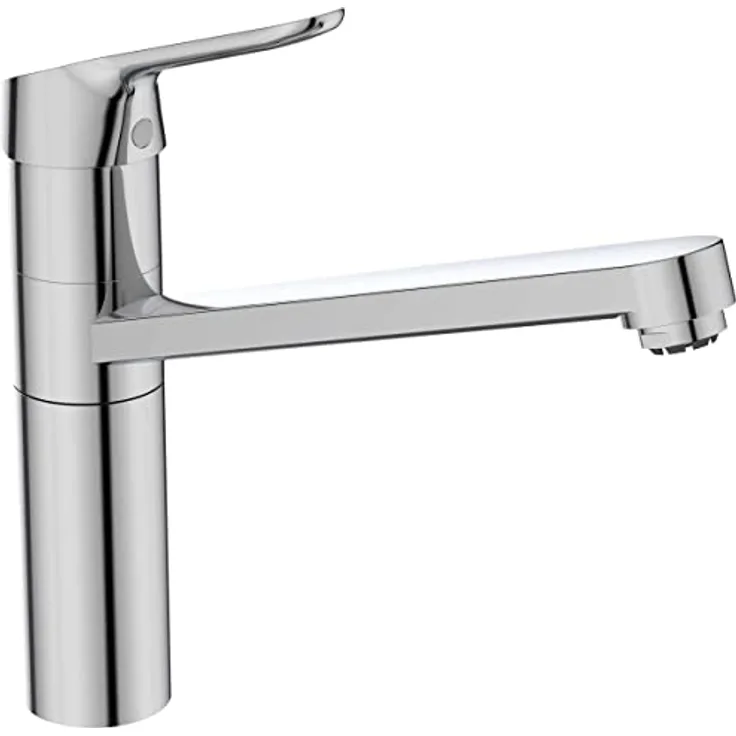 Ideal Standard Ceraflex 3, Einhebelmischer Küchenarmatur Niederdruck mit schwenkbarem Auslauf, chrom