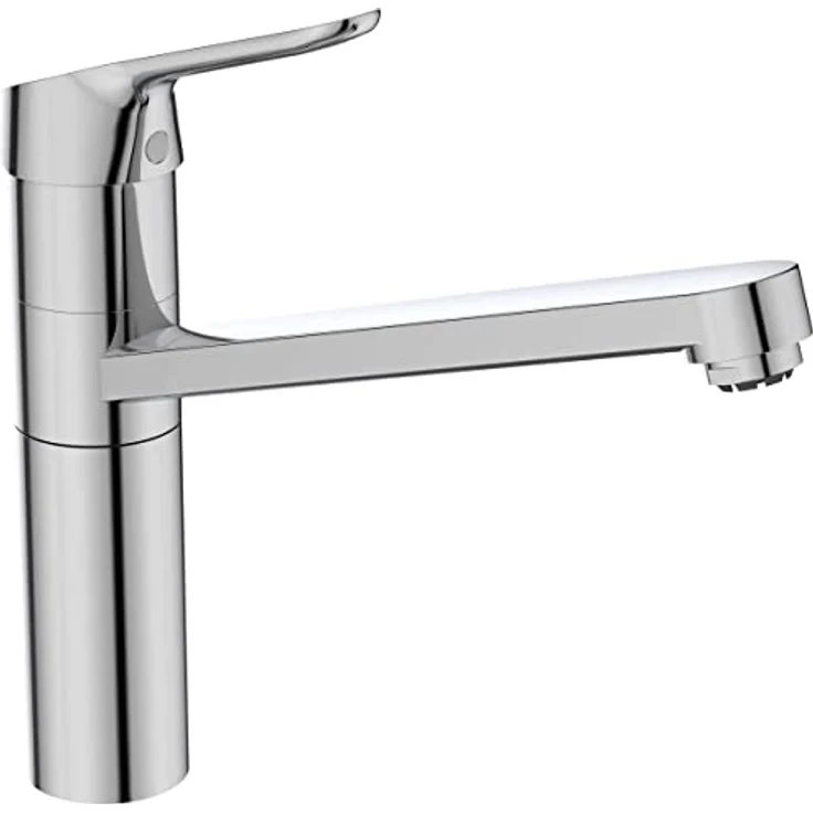 Ideal Standard Ceraflex 3, Einhebelmischer Küchenarmatur Niederdruck mit schwenkbarem Auslauf, chrom – Bild 1