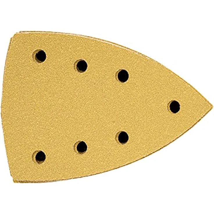 STIER Schleifblätter Universal Delta, 100 x 150, P60, 50 Stk., 7-Loch, Korund, Latexhaltiges stabiles D-Papier, Made in Germany – Bild 5