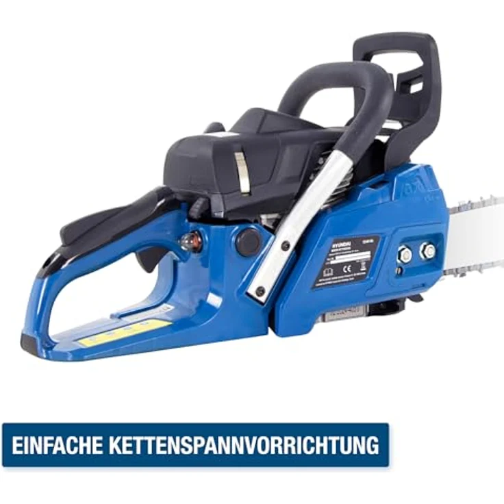 HYUNDAI CS4618G Benzin-Kettensäge, 45 cm/18" Oregon Schwert, 2.3 PS, Hubraum 45.02 cm³, inkl. Werkzeugset – Bild 5