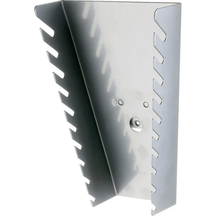 Gedore Schraubenschlüsselhalter 10-fach, passend für Lochbleche mit Vierkantlochung 10 x 38 mm, pulverbeschichtet