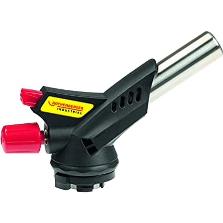 ROTHENBERGER Industrial Gasbrenner Set RS 220 inklusive 2x RoButan Gaskartuschen, mit Piezozündung, Über-Kopf-Arbeiten möglich, 1000003307 – Bild 3