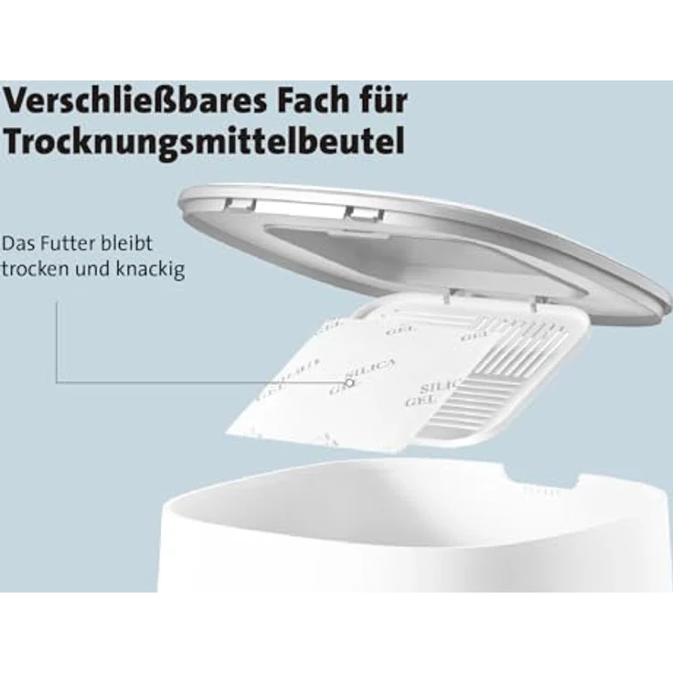 Molly&Cody LUCKY automatischer Futterspender für Haustiere, 4 l mit individueller Fütterungsprogrammierung – Bild 7