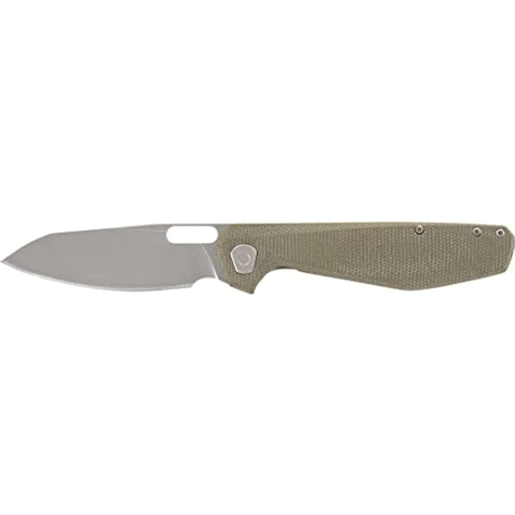 Gerber Taschenmesser mit Gürtelclip, Slimsada, Mit Micarta Griffschale und B.O.S.S. TECH Kugellager, Klingenlänge: 8,8 cm, Oliv, 30-001912 – Bild 1