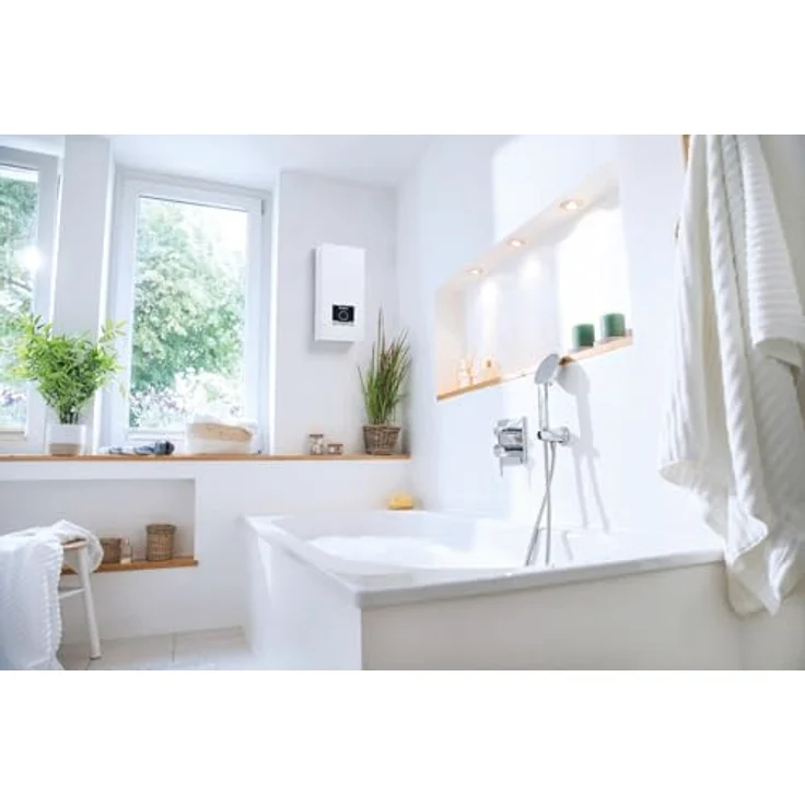 Vaillant VED comfort, Elektronischer Durchlauferhitzer VED E 24/8 C, druckfest, 24 kW, 400V, stufenlos einstellbar von 30°C bis 55°C, 8-10 Liter/Minute – Bild 5