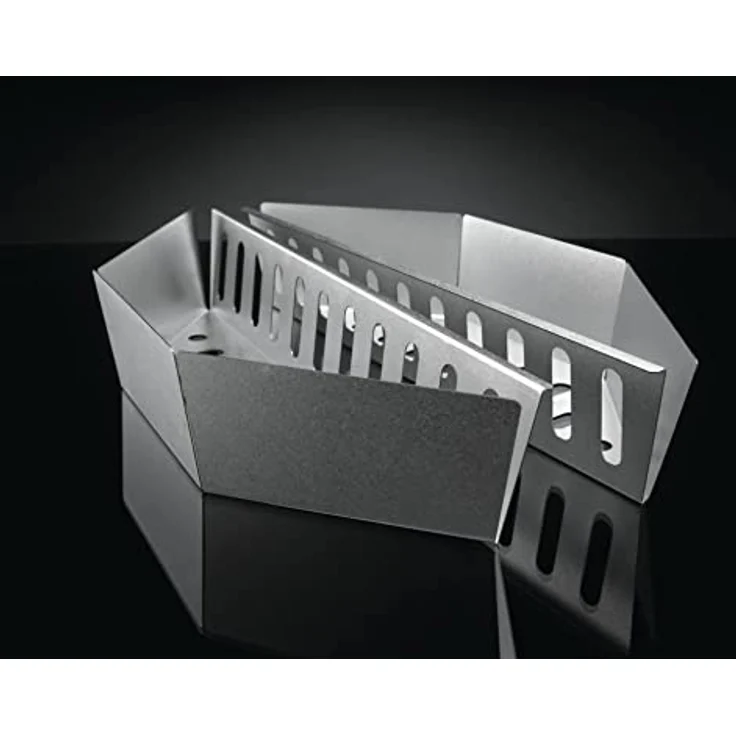 Napoleon Holzkohle-Körbe 2er-Set für Kugelgrills, aluminiumbeschichteter Stahl, ideal für indirektes Grillen – Bild 2