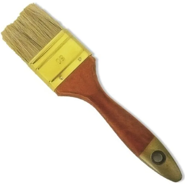 Flachpinsel 50mm helle Borsten