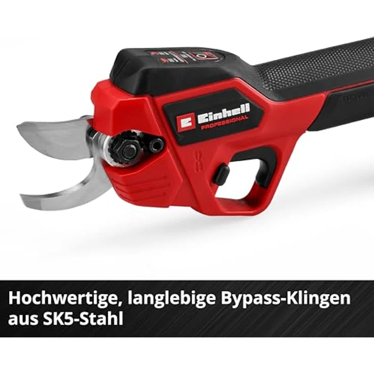 Einhell Akku-Astschere GP-LS 18/28 Li T BL-Solo, professionelle Teleskop-Astsäge, 28 mm Schnittleistung, ohne Akku, ohne Ladegerät – Bild 10