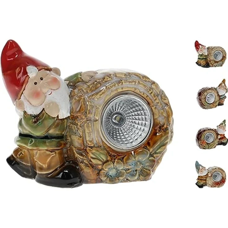 Solarlampe 1 Stück Gartenzwerge Koopman – Bild 1