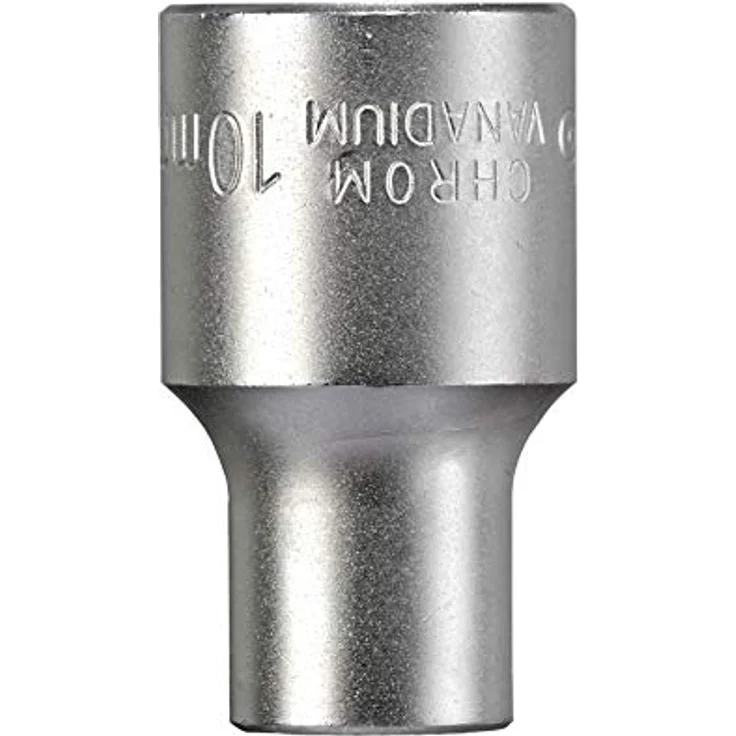 kwb Bit- und Steckschlüsselset PROFI 1/2″, CV-Stahl, matt verchromt, Wellenprofil, bessere Kraftübertragung – Bild 1