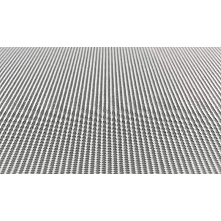 QUICK STAR Ersatzdach für Klemmmarkisen 200x130cm, grauer Polyester Ersatzbezug im Ripp-Design, einfache Montage – Bild 2