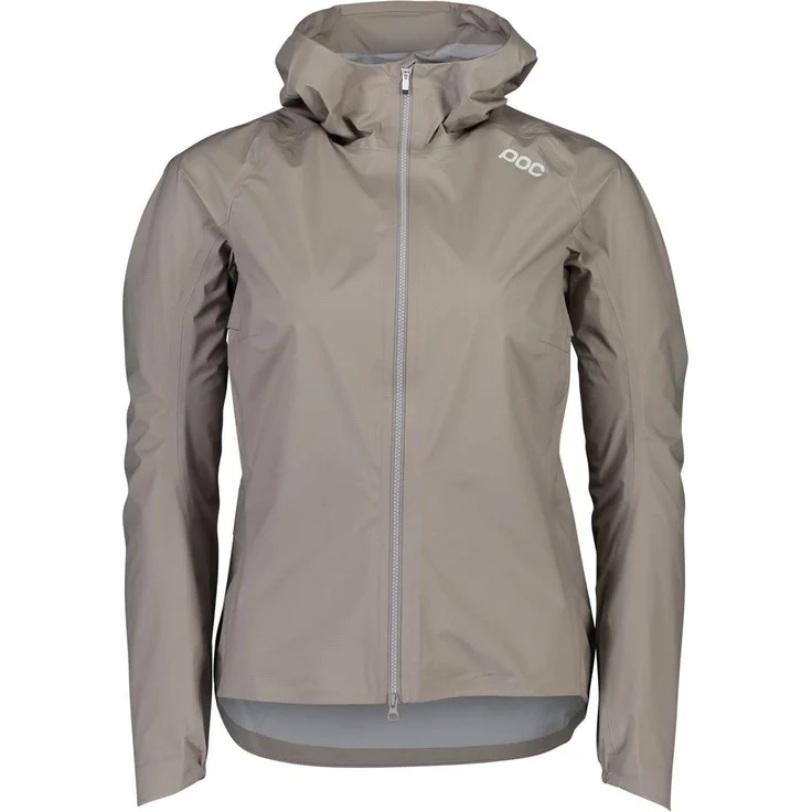 Poc W's Signal All-Weather Jacket, atmungsaktive und wasserdichte Velojacke, grau, Größe XS