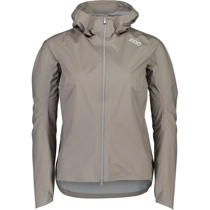 Poc W's Signal All-Weather Jacket, atmungsaktive und wasserdichte Velojacke, grau, Größe XS