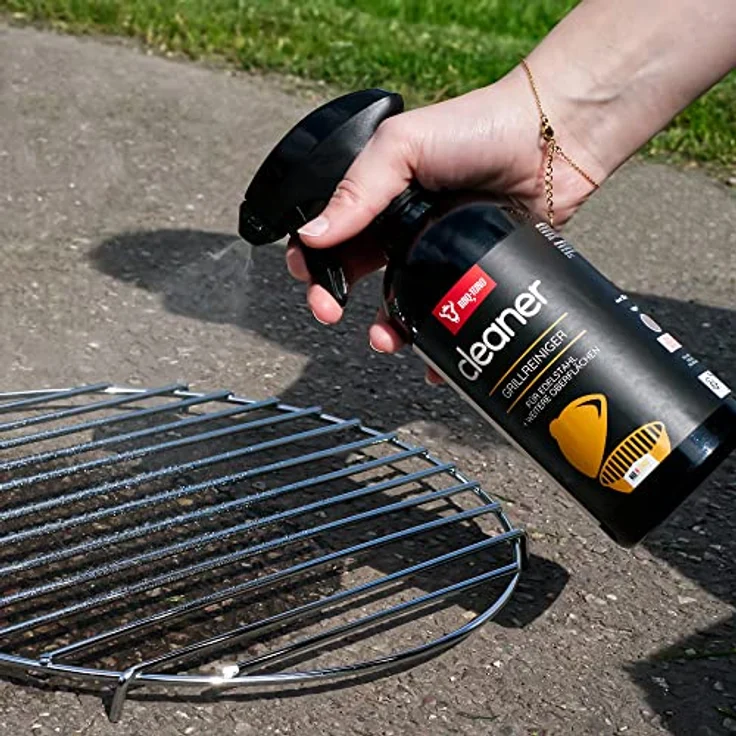 BBQ-Toro Grillreiniger Cleaner 500 ml für Edelstahl, Gusseisen und weitere Oberflächen, ideal für Gasgrill, Backofen, Smoker, Grillroste und Grillplatten – Bild 2