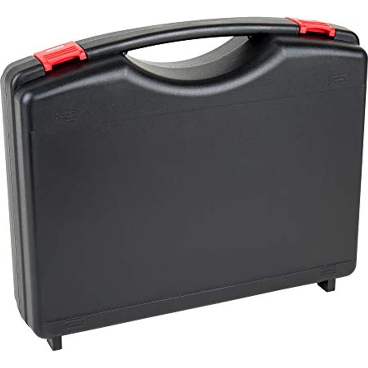 STIER Kunststoffkoffer PP mit Schaumstoffeinlage 400 x 350 x 95mm, stabiler Werkzeugkoffer für sicheren Transport, leer – Bild 2