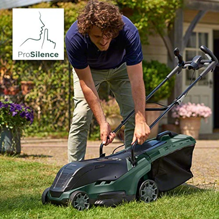 Bosch Elektro Rasenmäher UniversalRotak 550 - 1300 W, Schnittbreite: 37 cm, Rasenflächen bis 550 m², im Karton, Generation 5.2 – Bild 2