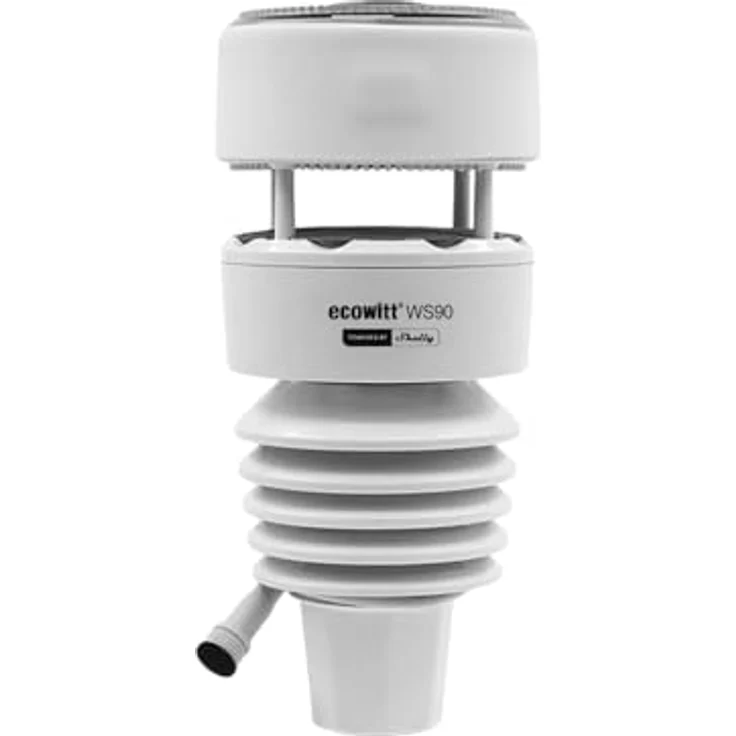 Shelly Ecowitt Wetterstation, vielseitige Wettermessgeräte mit präzisen Sensoren – Bild 1