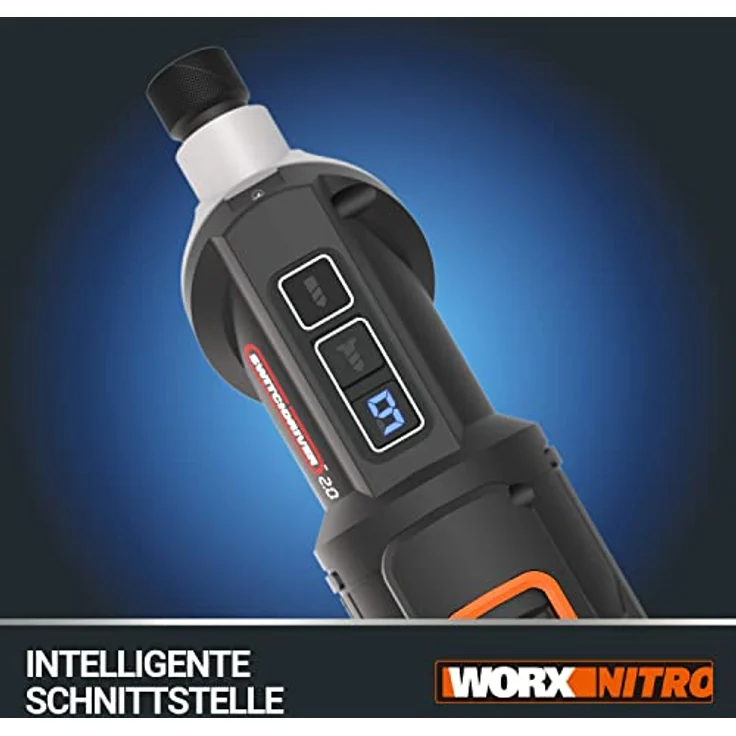 Worx 20 V Akku-Bohrschrauber WX177.9 Solo mit Koffer – Bild 3