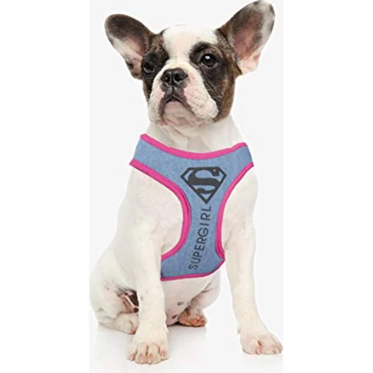 Cerdá Life'S Little Moments Arnes für große Hunde Desuper Girl, gepolstertes Hundegeschirr mit Schnellverschluss, für Halsumfang 48 cm und Brustumfang 60-95 cm, offiziell lizenziert von DC Comics – Bild 3