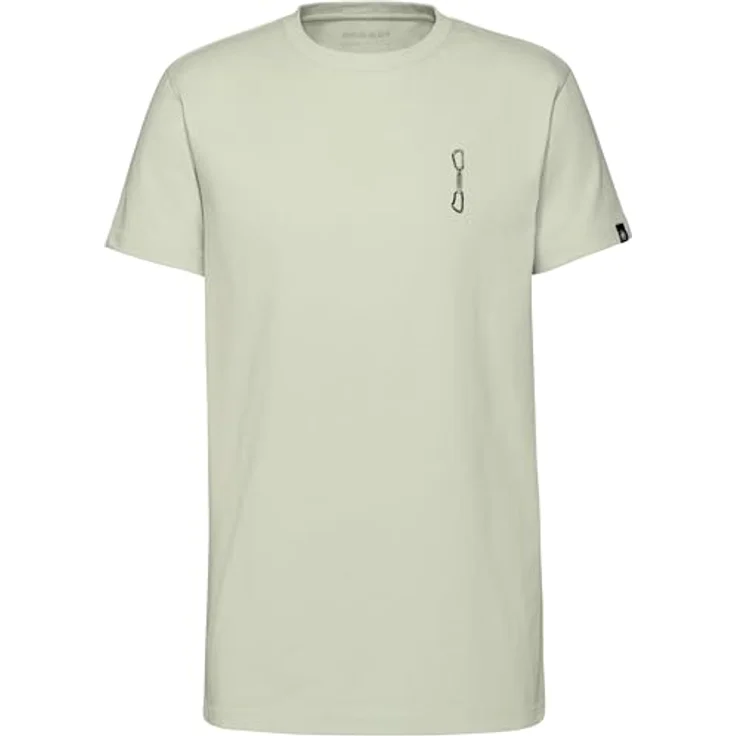 Mammut Massone T-Shirt Quickdraw, Herren Shirt aus 100% ökologischer Baumwolle, atmungsaktiv, Grün, (XL) – Bild 1