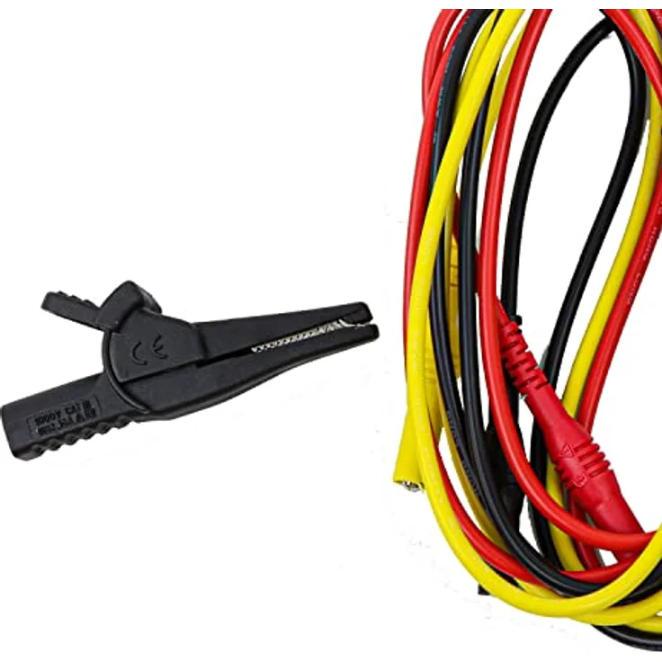 Testboy Messleitungssatz TV 410 N Messleitungs-Set [ - ] Rot, Gelb, Schwarz 1 Set – Bild 2