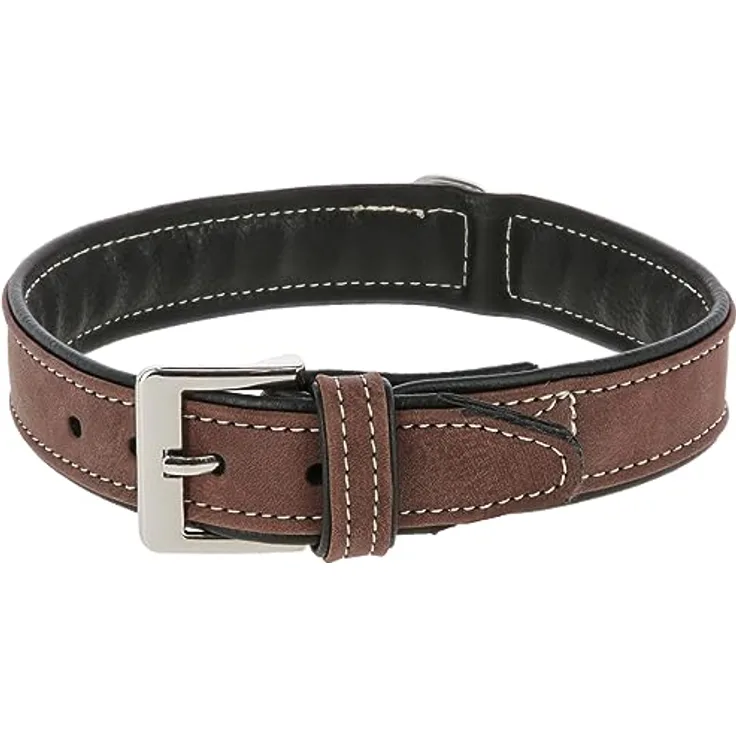 Kerbl Pet Halsband California, braun 35mm / 50-58 cm