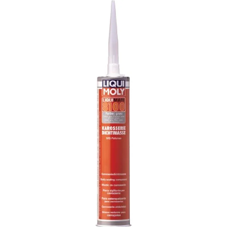Liqui Moly Liquimate 8100, Karosseriedichtstoff 1K-PUR, grau, 300 ml, dauerelastisch, überlackierbar – Bild 1