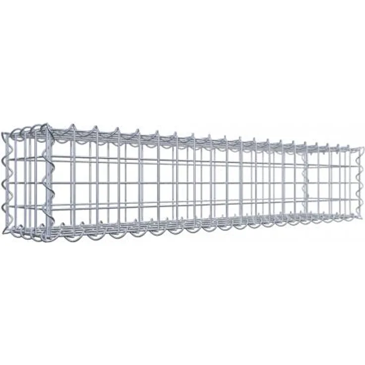 Gabiona Gabione 100 cm x 20 cm x 20 cm (L x H x T), Maschenweite 5 cm x 5 cm, Spirale
