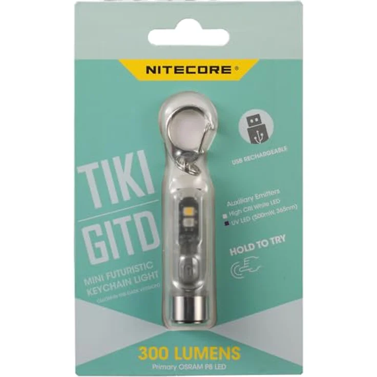 Nitecore TIKI GITD Schlüsselbundlampe 300 Lumen – Bild 9