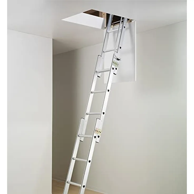 Bodentreppe 3-teilig, verschiebbar für eine maximale lichte Raumhöhe von 3.00m